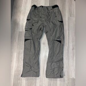 Men’s marker ski pants gray heavy duty